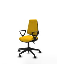 Silla Ergonómica Elche AS bali brazos fijos base piramidal