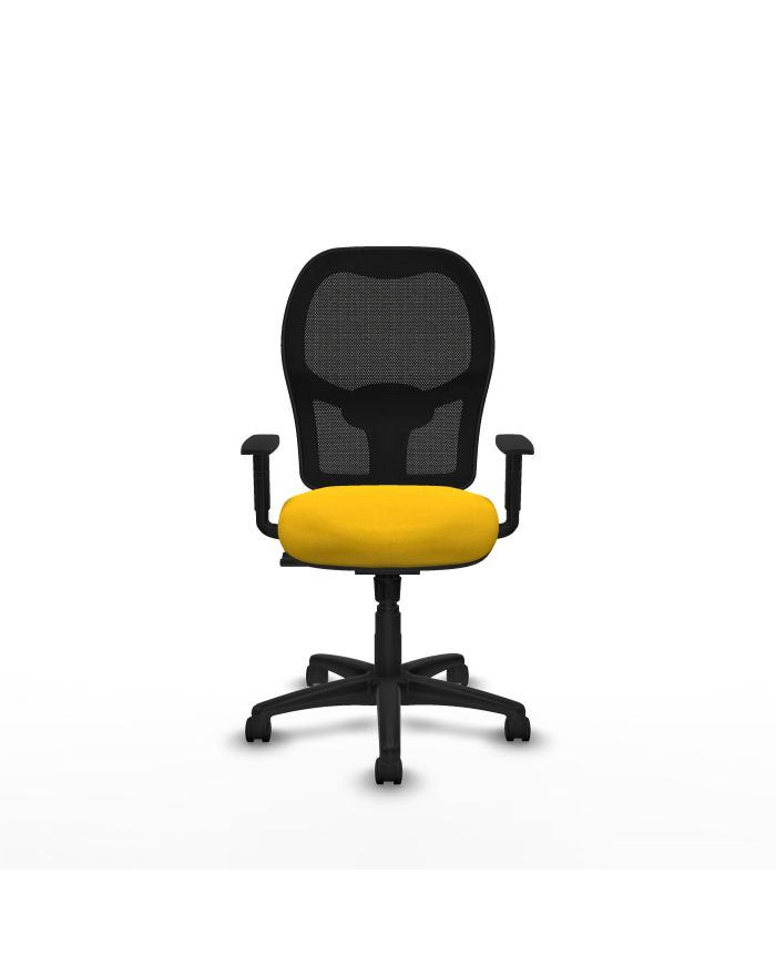 Silla Ergonómica Alocén sincro negra bali brazos 1D base