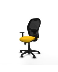 Silla Ergonómica Alocén sincro negra bali brazos 1D base poliamida