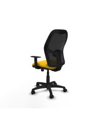 Silla Ergonómica Alocén sincro negra bali brazos 1D base poliamida
