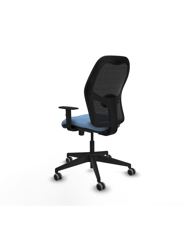 Silla Ergonómica Alocén sincro negra bali brazos 1D base