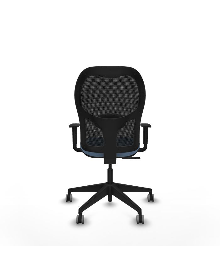 Silla Ergonómica Alocén sincro negra bali brazos 1D base