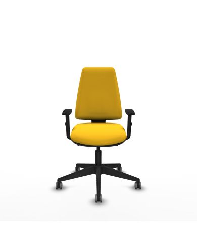 Silla Ergonómica Elche AS brazos 1D base piramidal