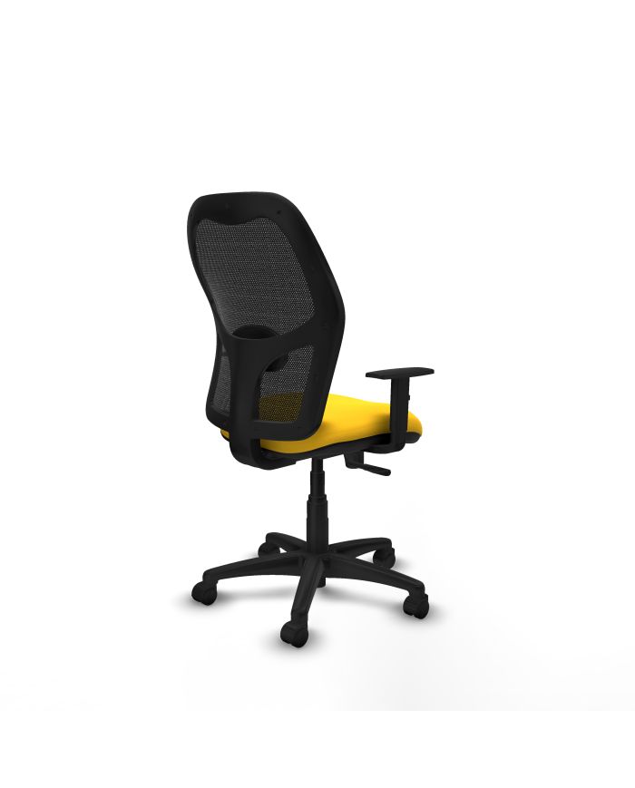 Silla Ergonómica Alocén sincro negra brazos 1D base