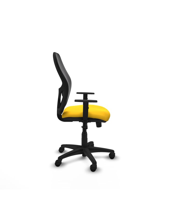 Silla Ergonómica Alocén sincro negra brazos 1D base