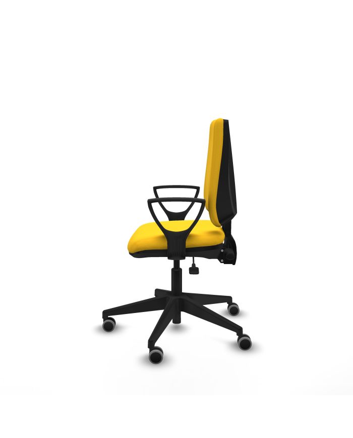 Silla Ergonómica Elche AS brazos fijos base piramidal