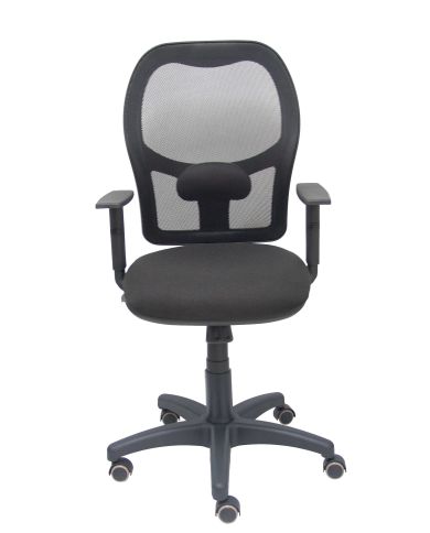 Silla Ergonómica Alocén negra asiento bali brazos regulables
