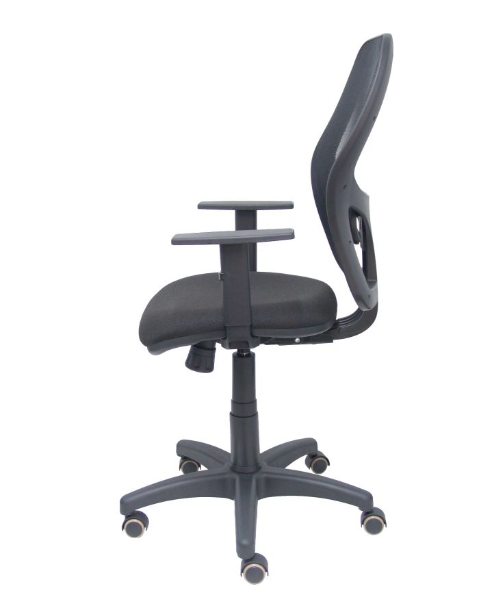 Silla Ergonómica Alocén negra asiento bali brazos regulables