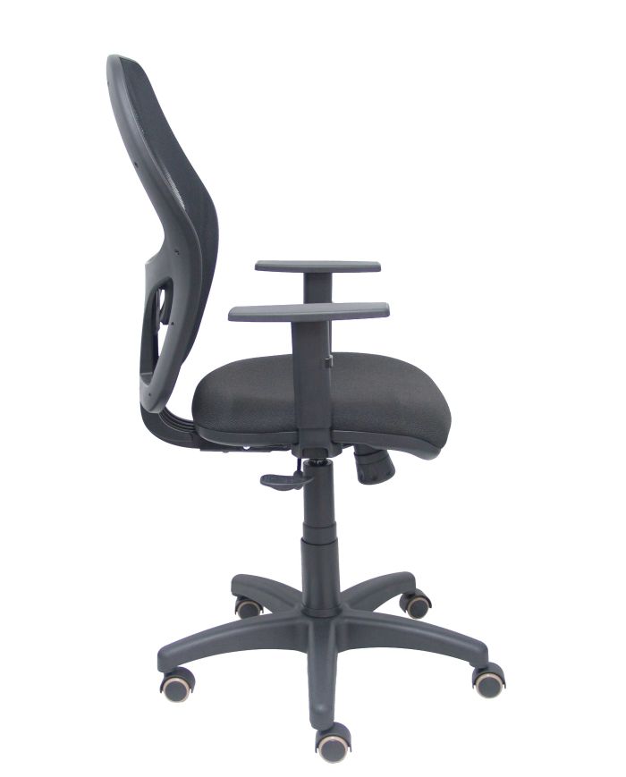 Silla Ergonómica Alocén negra asiento bali brazos regulables