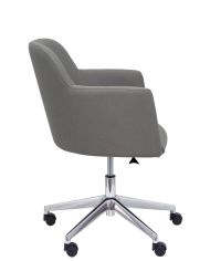 Sillón Athena giratorio tapizado era