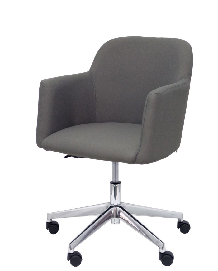 Silla Athena chasis cromo tapizado era | Sillas Confidente