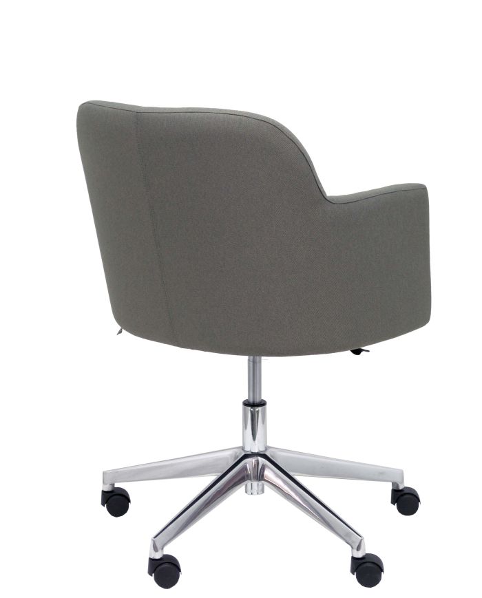 Silla Athena chasis cromo tapizado era | Sillas Confidente