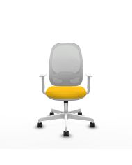 Silla Confidente Cilanco blanca sincro blanca bali brazos blancos base blanca