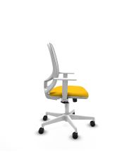 Silla Confidente Cilanco blanca sincro blanca bali brazos blancos base blanca