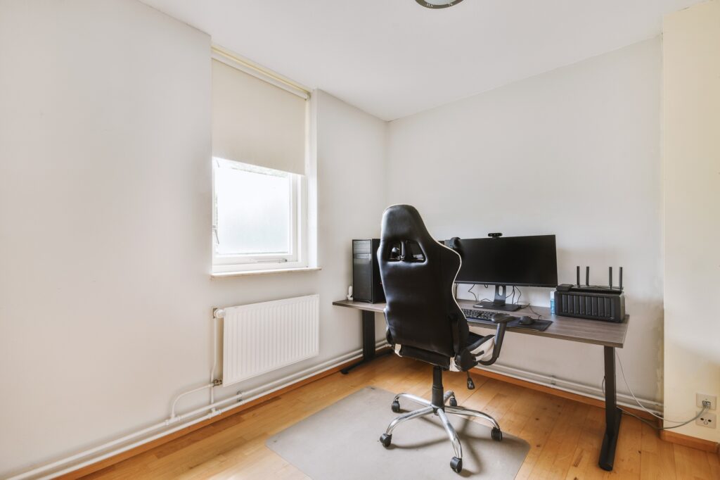 Interior of modern home office
