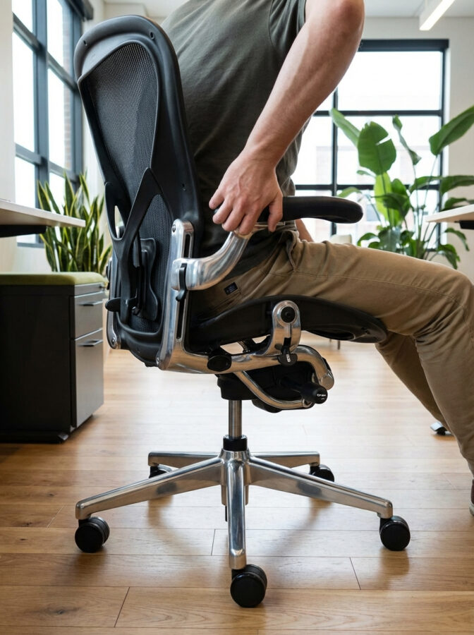 Sillas ergonómicas con brazos ajustables: Adaptabilidad total