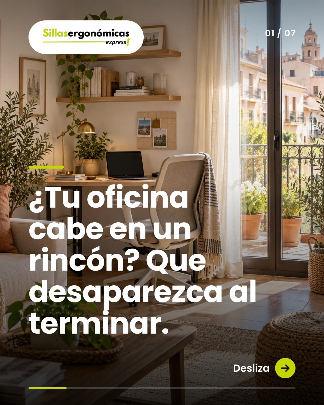 Cómo organizar un rincón de teletrabajo en casa — 1 de 7