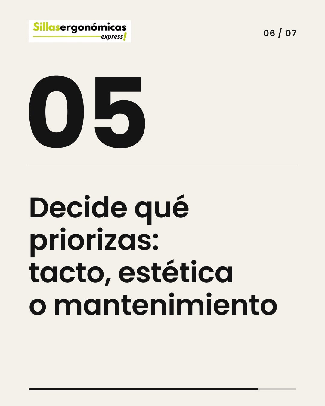 Tela o polipiel: compara antes de elegir tu silla de oficina — 6 de 7